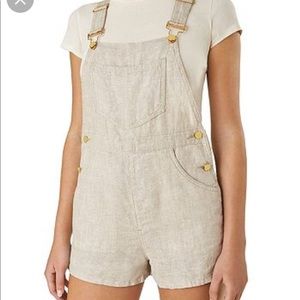 Weworewhat Linen Overalls